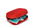 Trousse de premiers secours en caoutchouc souple, conforme normes UE couleur rouge