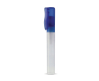 Spray hydroalcoolique de poche avec aloe vera et vitamine E 8 ml couleur bleu transparent