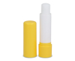 Baume à lèvres en matériaux recyclés dans plusieurs coloris couleur jaune