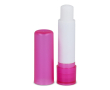 Baume à lèvres en matériaux recyclés dans plusieurs coloris couleur rose transparent