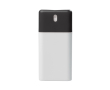 Spray antibactérien pour les mains de poche personnalisable 20 ml couleur blanc/noir
