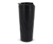 Gourde isotherme avec double paroi, anti-fuite et en relief 450 ml couleur noir