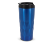 Gourde isotherme avec double paroi, anti-fuite et en relief 450 ml couleur bleu