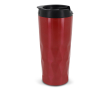 Gourde isotherme avec double paroi, anti-fuite et en relief 450 ml couleur rouge