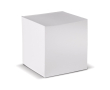 Cubo de notes de 840 feuilles lisses avec certification FSC 10x10x10cm couleur blanc