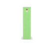 Spray rectangulaire pour nettoyer le téléphone avec chiffon microfibre couleur vert