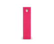 Spray rectangulaire pour nettoyer le téléphone avec chiffon microfibre couleur rose