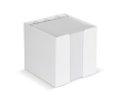 Bloc de notes 800 feuilles lisses FSC dans boîte avec compartiments couleur blanc