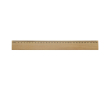 Règle en bois de cèdre avec échelle métrique jusqu’à 30 cm couleur bois