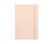 Carnet en PU de plusieurs couleurs vives avec pages lignées FSC A5 couleur champagne