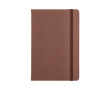 Carnet en PU de plusieurs couleurs vives avec pages lignées FSC A5 couleur marron foncé
