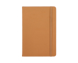 Carnet en PU de plusieurs couleurs vives avec pages lignées FSC A5 couleur marron