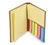 Bloc de post-it de différentes tailles avec couverture en kraft couleur naturel