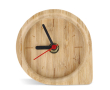 Horloge de table décorative en bambou naturel personnalisable couleur naturel