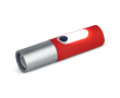 Lampe rechargeable à LED avec plusieurs modes et fonction zoom couleur rouge