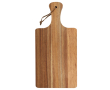 Planche de service en bois d'acacia idéale pour les apéritifs couleur bois