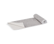 Serviette en RPET à séchage rapide 200 g/m² 30 x 80 cm couleur blanc/gris