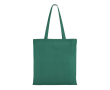 Sac en coton avec certification OEKO-TEX de couleurs 140 g/m² couleur vert foncé