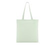 Sac en coton avec certification OEKO-TEX de couleurs 140 g/m² couleur vert menthe