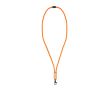 Lanière en RPET colorée avec détail en bambou en couleur couleur orange