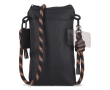 Sac bandoulière compact pour les essentiels du quotidien couleur noir