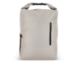 Sac à dos enroulable en RPET avec poignée supérieure à boucle 20L couleur gris
