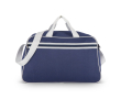 Sac de voyage et de sport avec poignées courtes et longues 30 L couleur blanc/bleu