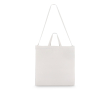 Sac en coton OEKO-TEX multicolore à double anses 220 g/m² couleur blanc