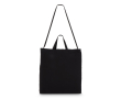 Sac en coton OEKO-TEX multicolore à double anses 220 g/m² couleur noir