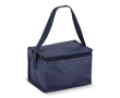 Sac isotherme avec doublure intérieure en aluminium pour 6 canettes couleur bleu foncé