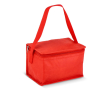 Sac isotherme avec doublure intérieure en aluminium pour 6 canettes couleur rouge