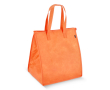 Grand sac isotherme de transport avec doublure intérieure en aluminium couleur orange