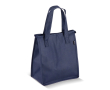 Petit sac isotherme de transport avec doublure intérieure en aluminium couleur bleu foncé