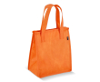 Petit sac isotherme de transport avec doublure intérieure en aluminium couleur orange