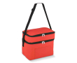 Sac isotherme à double compartiment et poche frontale 12 L couleur rouge