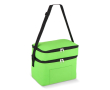 Sac isotherme à double compartiment et poche frontale 12 L couleur vert lime