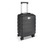 Valise cabine 18 pouces avec 4 roues pivotantes et support téléphone couleur noir