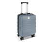 Valise cabine 18 pouces avec 4 roues pivotantes et support téléphone couleur gris