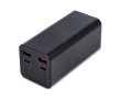 Powerbank à charge rapide avec deux ports différents 20.000 mAh couleur noir