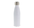 Gourde isotherme en acier inoxydable à double paroi en couleur 500 ml couleur blanc