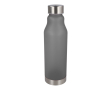 Gourde réutilisable en RPET anti-goutte avec finition givrée 600 ml couleur noir
