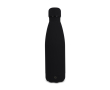 Gourde isotherme en acier inoxydable recyclé, toucher doux, 500 ml couleur noir