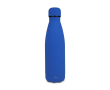 Gourde isotherme en acier inoxydable recyclé, toucher doux, 500 ml couleur bleu