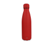 Gourde isotherme en acier inoxydable recyclé, toucher doux, 500 ml couleur rouge