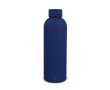 Gourde isotherme en inox recyclé avec fermeture anti-fuite 500 ml couleur bleu foncé