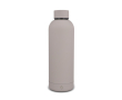 Gourde isotherme en inox recyclé avec fermeture anti-fuite 500 ml couleur beige
