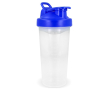 Shaker en plastique anti-gouttes avec insert mélangeur, 700 ml couleur bleu foncé