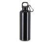 Gourde en plastique aux couleurs vives avec bouchon assorti 750 ml couleur noir