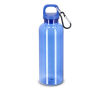Gourde en plastique aux couleurs vives et transparentes 500 ml couleur bleu clair transparent