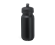 Gourde de sport en plastique avec large zone de marquage 620ml couleur noir